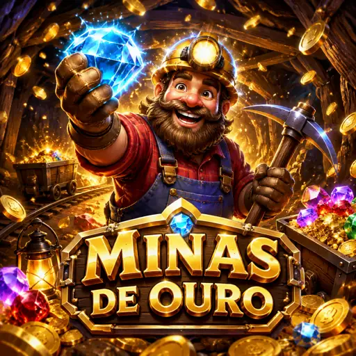 Grade do Mines com diamante brilhando em fundo escuro
